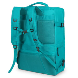 Kofferrucksack türkis große 55x40x20 cm